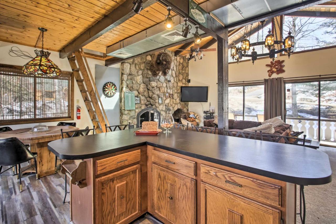 Swiss-Style Chalet With Fireplace - Near Story Land! Bartlett Exterior foto